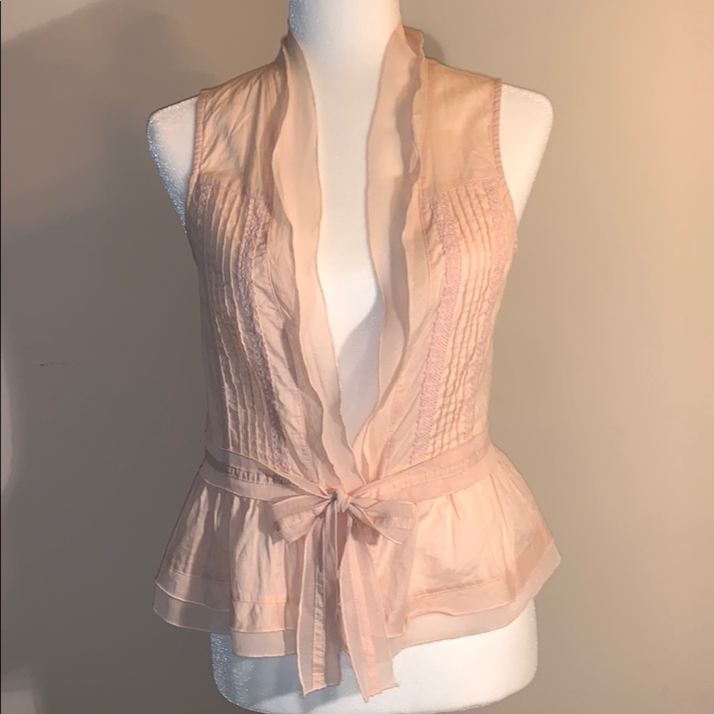 Forever 21 Pale Pink Blouse/Vest